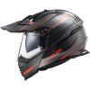 LS2 MX436 PIONEER EVO KNIGHT adventure helma oranžová vel.XS